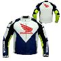 Honda Cowhide Motorbike Leather Jacket