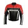 HONDA Motorcycle Men Leather Jacket BMJ2945