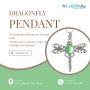 Designed By LeightWorks - Handmade Dragonfly Crystal Pendant Designed By LeightWorks - Handmade Dragonfly Crystal Pendant