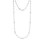 Dogbone Diamond Chain Necklace