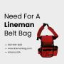 Need For a Lineman Belt Bag Need For a Lineman Belt Bag