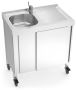 Get portable sink with no plumbing For Running a Salon