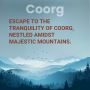 3 Days Trip to Coorg From Bangalore