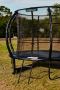 8ft Airborne Trampoline with Ladder & Shoe Holder