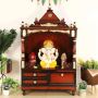 Sacred Home Large Floor Rested Pooja Mandir without Door