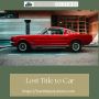 Lost Title to Car