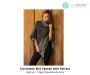 Stay Warm in Style Buy Turtleneck Knit Poncho with Pattern O