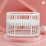 Elsa Solid Wood New Mesmerizing Designer Baby Round Cribs