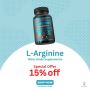 Get 15% off on Extra Strength L Arginine 1500mg