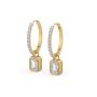 Drop & Go – Lab Diamond Modular Hoop Earrings for Women
