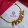 Traditional Lakshmi Matte Style Jhumka Earrings | Lumibella 