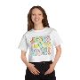 Jesus Loves You Colorful Christian Crop Top