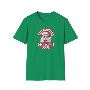 Festive Christmas Santa Tee, Holiday Love Graphic Shirt