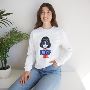 Trump Girl Sweatshirt Patriotic American Flag 