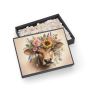 Whimsical Cow Floral Puzzle 