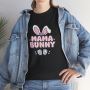 Mama Bunny Style: Adorable Graphic Tee for Proud Moms 