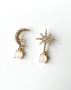 Sun and Moon Earrings