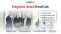 Buy a Magento Users Email List from TargetNXT for Elevated 