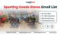 Acquire TargetNXT's Sporting Goods Stores Email List for Imp