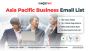 Buy Asia Pacific Business Email List to Unlock Global Opport