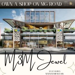 Commercial Space for Sale at M3M Jewel, Gurgaon!