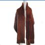 Knit Mink Wrap With Tails