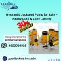 Hydraulic Jack and Pump for Sale – Heavy Duty & Long Lasting