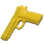 7" Yellow Rubber Training Gun Real Look and Feel