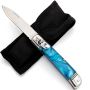 Argent Leviathan Automatic Lever Lock Switchblade Knife Argent Leviathan Automatic Lever Lock Switchblade Knife