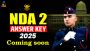 Download NDA 2 2025 Answer Key – Match Your Answers