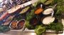 Veg appetizers with tamarind chutney
