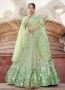Green Lehengas on Discount – Graceful Festive Charm