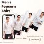 Pop Into Style with Mankright's Men's Popcorn Shirts - Fresh