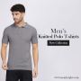 Men's Knitted Polo T-Shirts - Stylish & Comfortable | Mankri