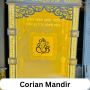 Elegant Corian Mandir Designs by Marble Art Studio Elegant Corian Mandir Designs by Marble Art Studio