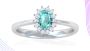 Paraiba Tourmaline Engagement Ring