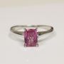 What occasions are suitable for a cushion pink sapphire soli