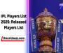 IPL Players List 2025