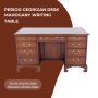 Period Georgian Desk Mahogany Writing Table