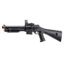 Pump Action Shotgun with Scope and Light
