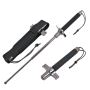 21 Inch Telescopic Extendable Baton with Cross Hand Guard