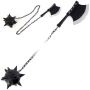 Gyomei Himejima Foam Spiked Flail Axe Chain Demon Anime Cosp