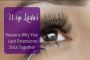 Reasons Why Your Lash Extensions Stick Together - Wisp Lashe
