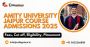 Amity University Jaipur Course Admissions 2025