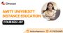 Amity University Distance Education Courses List