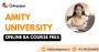 Amity University online BA course Fees