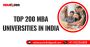Top 200 MBA Universities in India