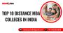 Top 10 distance mba colleges in india Top 10 distance mba colleges in india