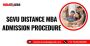 SGVU Distance MBA admission procedure SGVU Distance MBA admission procedure