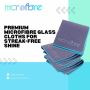 Premium Microfibre Glass Cloths for Streak-Free Shine
